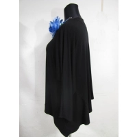 Tunika Claudia dla puszystej z asymetrycznym dołem